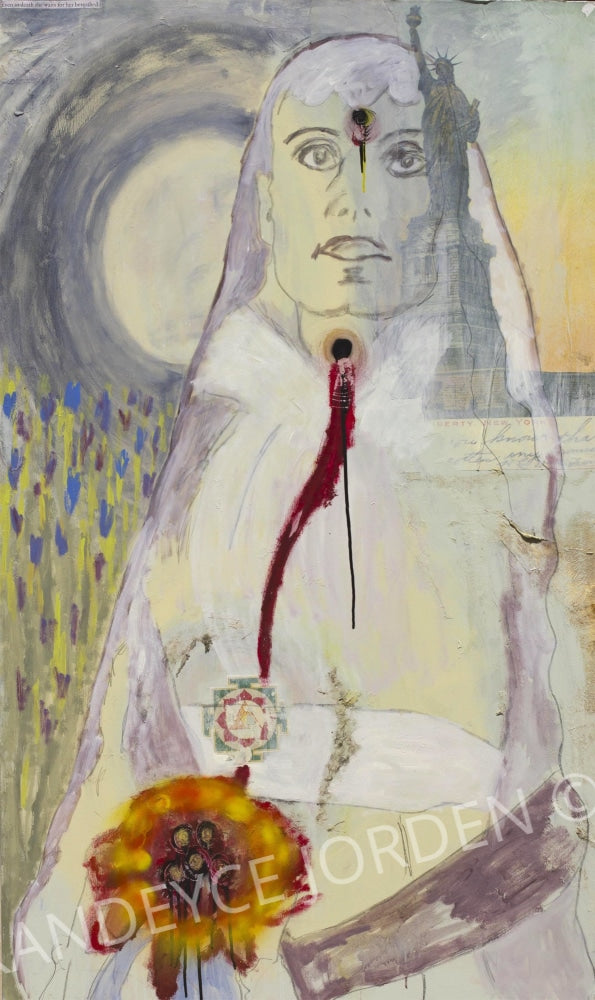 Death Of The Bride Original Art