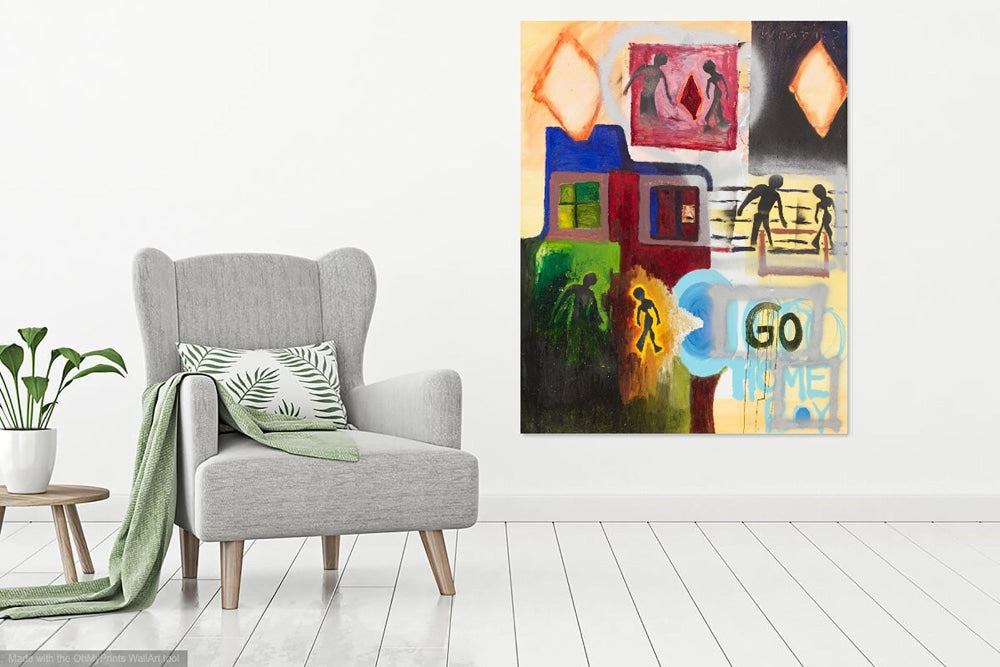 Go Home Boy Original Art