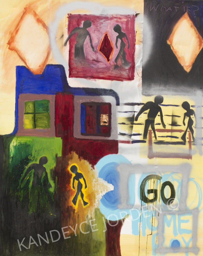 Go Home Boy Original Art